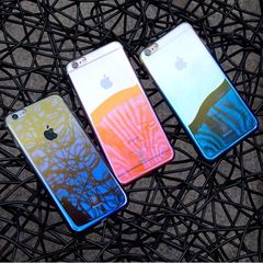 Ốp lưng trong suốt hiệu ứng đổi màu Baseus Glaze Case cho iPhone 7/ iP8 / Plus ( Ultra Thin, Gradient Hard Plastic Case)