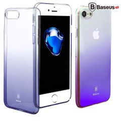 Ốp lưng trong suốt hiệu ứng đổi màu Baseus Glaze Case cho iPhone 7/ iP8 / Plus ( Ultra Thin, Gradient Hard Plastic Case)