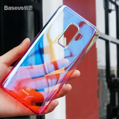 Ốp lưng trong suốt đổi màu Baseus Glaze Case cho Samsung Galaxy S8/ S9/ S9 Plus ( Ultra Thin, Gradient Hard Plastic Case)