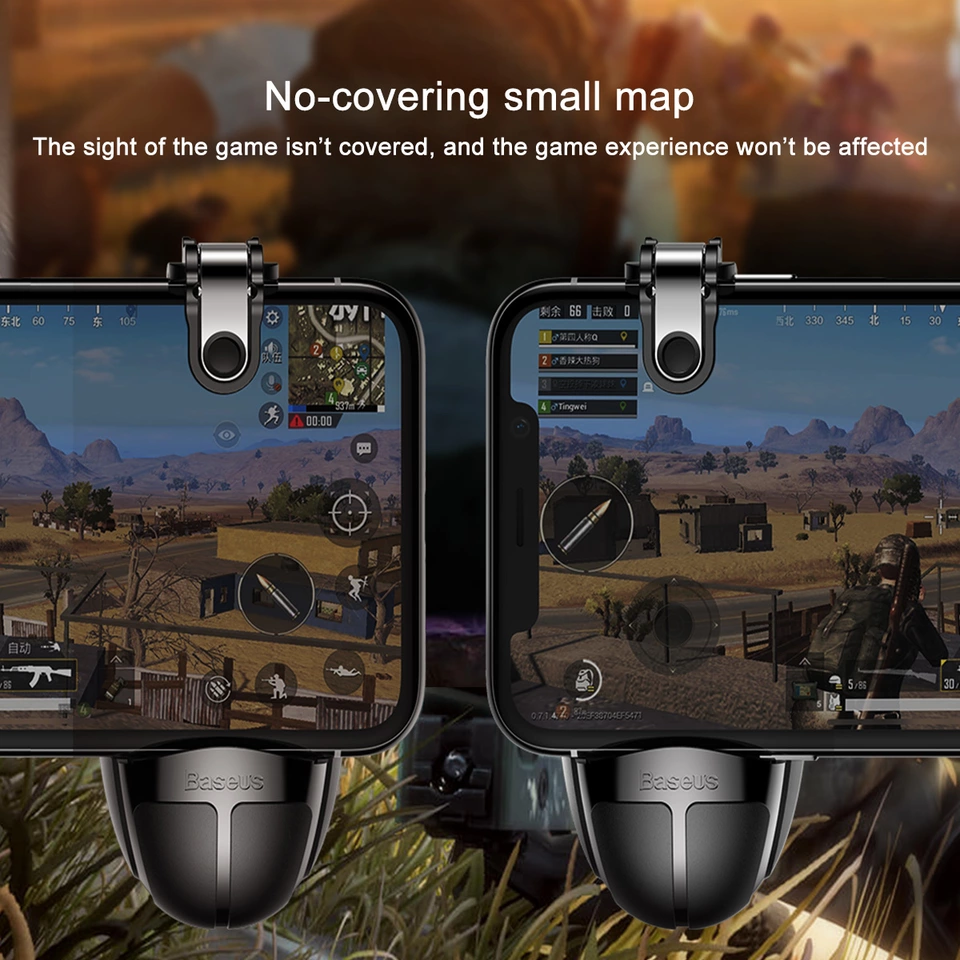 Nút cơ hỗ trợ bắn Baseus Grenade Handle G-Point cho các Game Pubg mobile, Rules of Survival, Free Fire (Shooter Controller, Fire Button Handle)