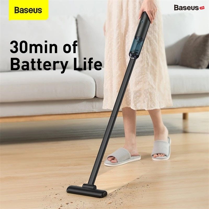 Máy hút bụi Mini cầm tay Baseus H5 Home/Car Use Vacuum Cleaner  (110W/16000Pa, 10.000mAh, 25 m using time, Vacuum Portable Cleaner for Home and Car)