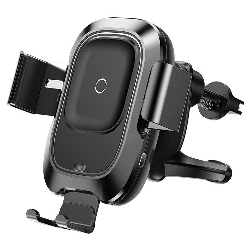 Đế giữ điện thoại trên xe hơi tích hợp sạc không dây Baseus Smart Vehicle Bracket Wireless Charger (Khóa tự động bằng cảm biến - Auto Smart Lock by Sensor)