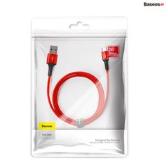 Cáp sạc nhanh siêu bền Baseus Halo Data Micro USB Quick Charge Cable cho Samsung/ Xiaomi/ Oppo/ LG / Huawei (3A, Quick charge 3.0, LED Light indicator)