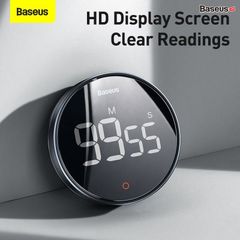 Đồng hộ hẹn giờ đếm ngược Baseus Heyo Rotation LED Countdown Timer Pro