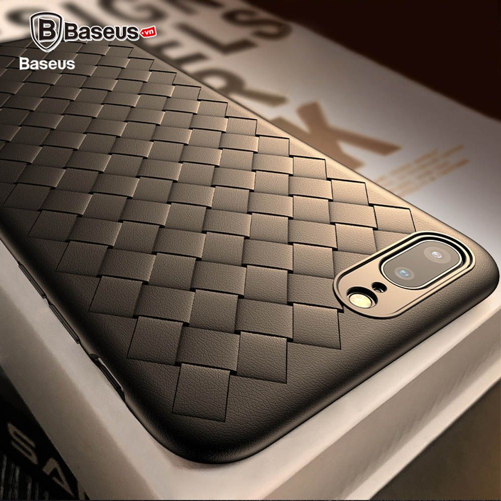 Ốp lưng Baseus BV Weaving Case LV182 cho iPhone 6/ 7/ 8/ Plus/iPhone X (Ultra Thin Soft TPU Silicone)