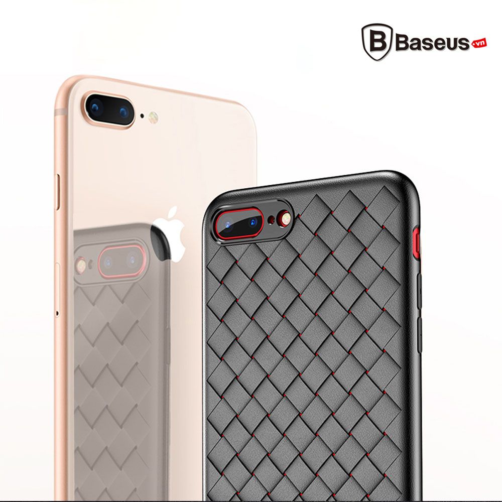 Ốp lưng Baseus BV Weaving Case LV182 cho iPhone 6/ 7/ 8/ Plus/iPhone X (Ultra Thin Soft TPU Silicone)