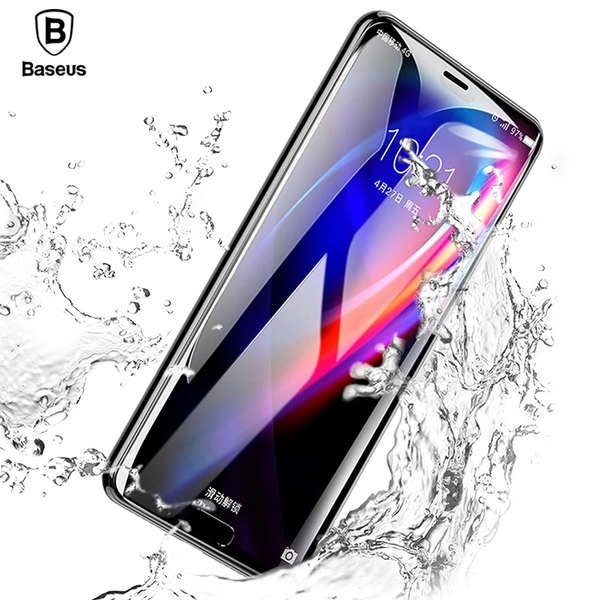 Kính cường lực full màn hình 5 lớp siêu bền Baseus Curved-Screen 6D cho Huawei Mate 20 Pro (0,3mm, 6D Full Coverage tempered glass )