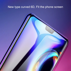 Kính cường lực full màn hình 5 lớp siêu bền Baseus Curved-Screen 6D cho Huawei Mate 20 Pro (0,3mm, 6D Full Coverage tempered glass )