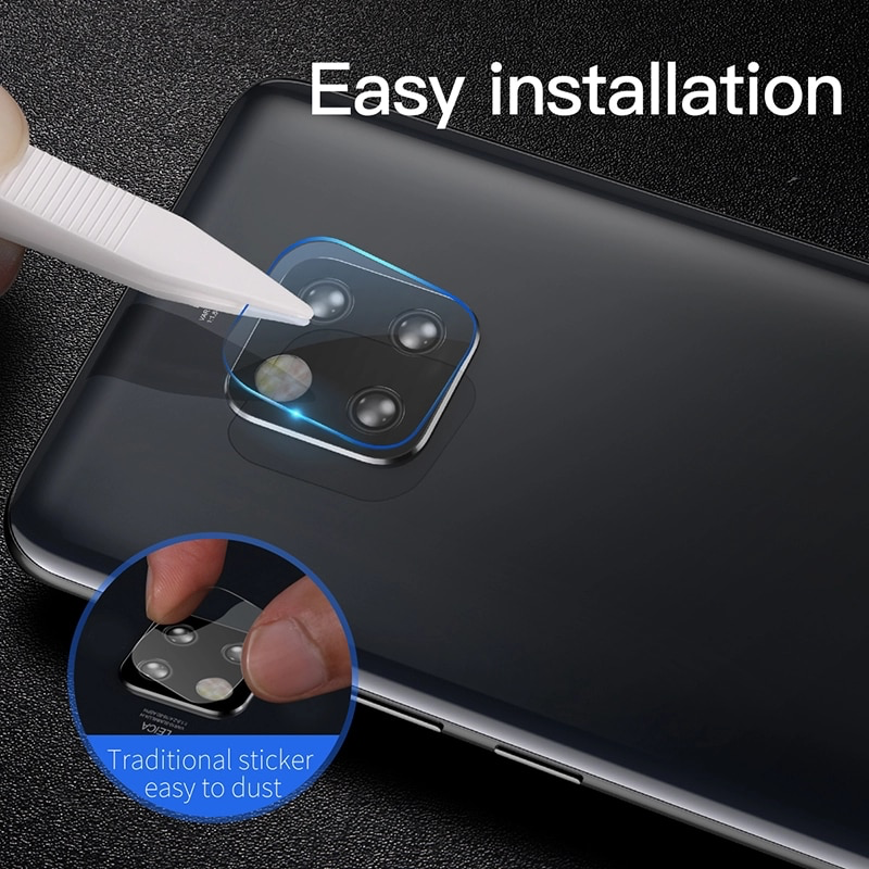 Kính cường lực 5 lớp chống trầy Camera Baseus Sapphire Glass Film cho Huawei Mate 20/ Mate 20 Pro (0.2 mm, 9H Scratch Proof Camera Lens Protector)