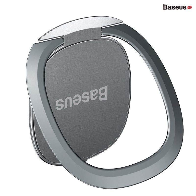Nhẫn đeo tay chống đánh rơi điện thoại bằng hợp kim cao cấp Baseus Invisible Phone Ring Holder (2.1mm Ultra thin, Zinc Alloy, Finger Ring Holder)