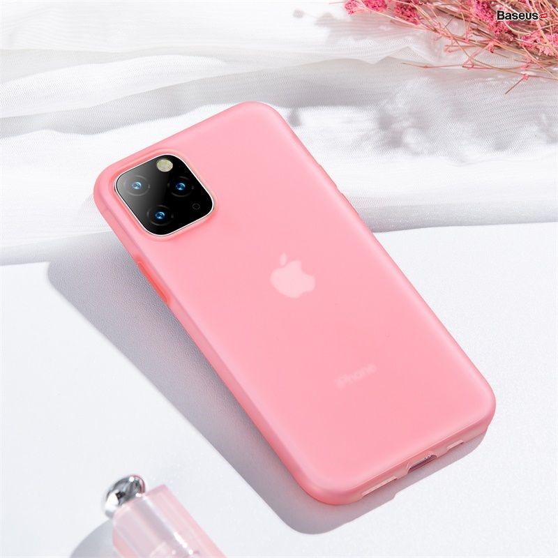 Ốp lưng chống va đập, bám bẩn cho iPhone 11/Pro/ Pro Max Baseus Jelly Liquid Silica Gel Protective Case (New Generation Silicone, Dirt Prevention Case)