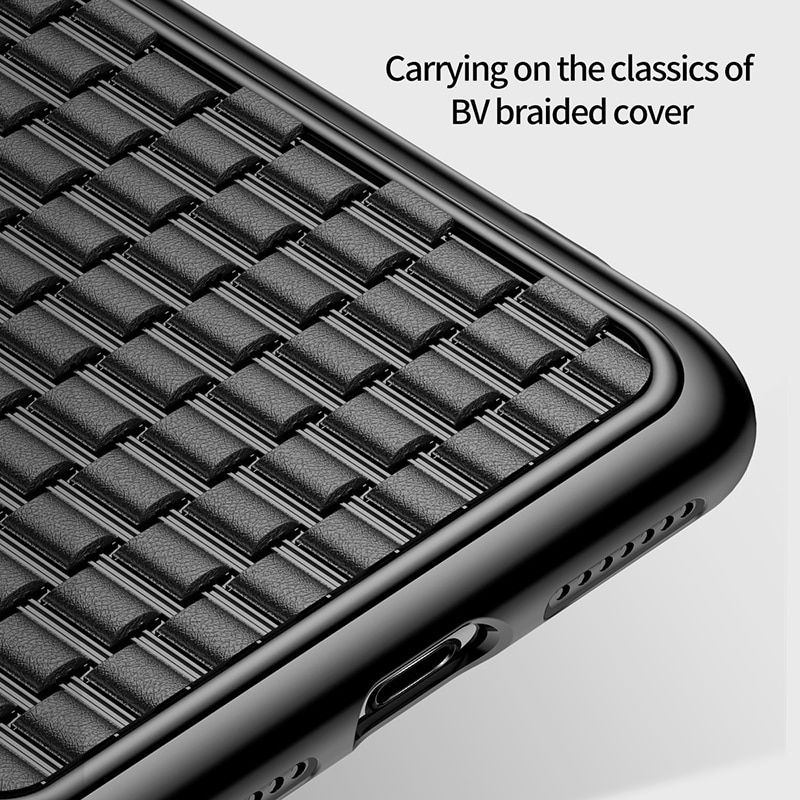Ốp lưng chống sốc, tản nhiệt Baseus Luxury Weaving Case cho iPhone XS/ XR/ XS Max (Ultra Thin Soft TPU Silicone)