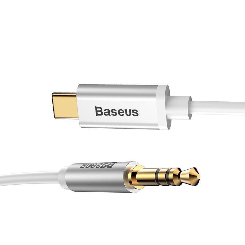 Cáp chuyển đổi type C sang jack 3.5 Baseus Cable Yiven Type-C male To 3.5 male Audio Cable M01