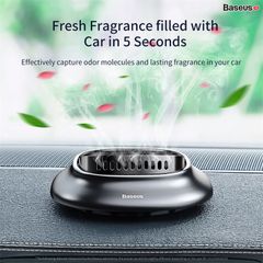 Bộ khuếch tán kèm nước hoa khô dùng cho xe hơi Baseus Little Volcano Vehicle-mounted Fragrance Holder (Metal Aromatherapy, with 4PCS Solid Perfumes )