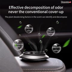 Bộ khuếch tán kèm nước hoa khô dùng cho xe hơi Baseus Little Volcano Vehicle-mounted Fragrance Holder (Metal Aromatherapy, with 4PCS Solid Perfumes )