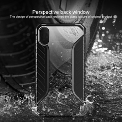 Ốp lưng thể thao chống va đập Baseus Michelin Case cho iPhone XS/ XR/ XS Max (Durable Tire Pattern Soft Silicone)