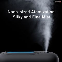 Máy phun sương tạo ẩm mini dùng trên xe hơi Baseus Mini Spaceship Car Magnetic Humidifier (50ml, Aroma Diffuser with Magnetic Car Air Vent Mount )