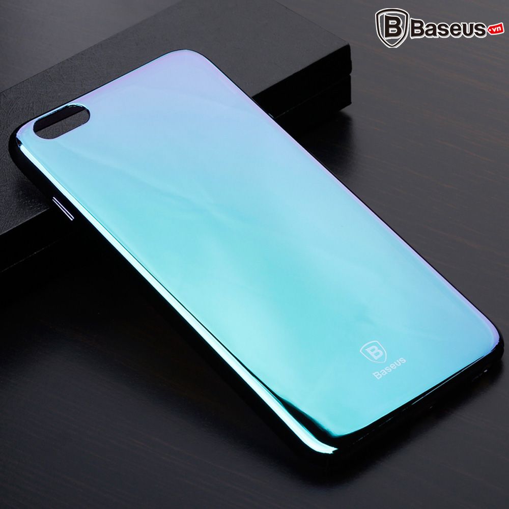 Ốp lưng tráng gương đổi màu Baseus Mirror Glass Case cho Iphone 6/ 7/ 8/ Plus