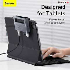 Hub chuyển đổi 6 in 1 Baseus Magic Multifunctional cho iPad/ Macbook and Surface Pro 7 (Type-C to USB 3.0, SD/TF 3.0, HDMI 4K60Hz, AUX 3.5mm, Type C PD100W, HUB with a Retractable Clip Standard Edition)