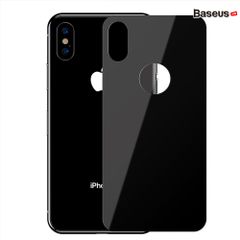 Kính cường lực 5 lớp chống trầy mặt lưng Baseus Full Coverage Curved LV305 cho iPhone XS/ XR/ XS Max (0.3mm, 9H, Scratch Proof Back Glass Film Cover)