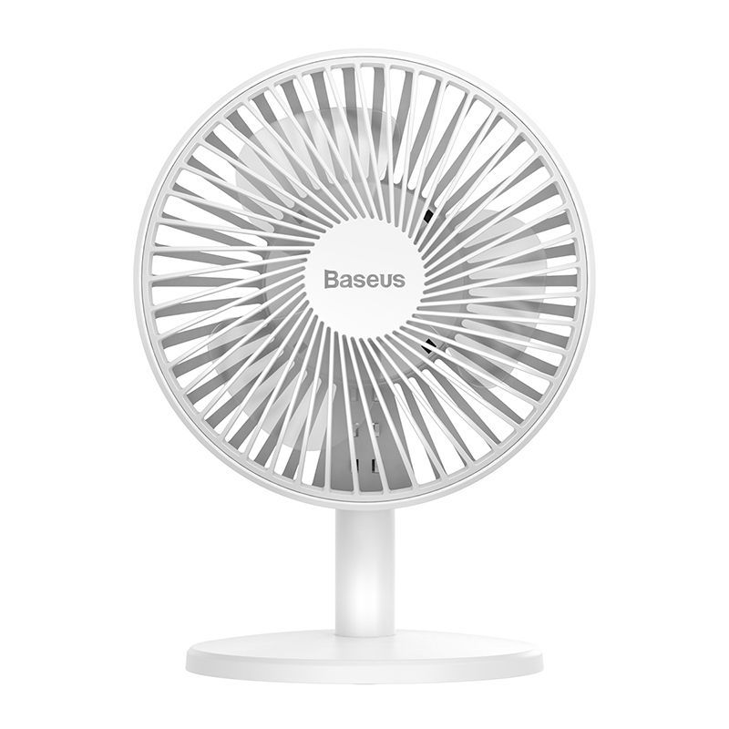 Quạt mini để bàn Baseus Ocean Fan (Pin sạc 2000mAh, 3 mức tốc độ - Mini USB Rechargeable Air Cooling Fan Clip Desk Fan)