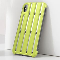 Ốp lưng tản nhiệt, chống sốc Baseus Cycling Helmet Case Cho iPhone XS/ XR/ XS Max (Soft Silicone + Hard PC Hybrid)