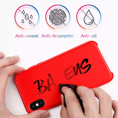 Ốp lưng Silicone lót vải nhung chống trầy xước Baseus Original LSR Case cho iPhone XS/ XR/ XS Max