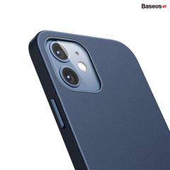 Ốp lưng da PU tích hợp nam châm Baseus Original Magnetic Leather Case dùng cho iPhone 12/Pro/Promax (Anti-Fingerprint, PU Leather, Full protection Magsafe Case)