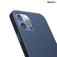 Ốp lưng da PU tích hợp nam châm Baseus Original Magnetic Leather Case dùng cho iPhone 12/Pro/Promax (Anti-Fingerprint, PU Leather, Full protection Magsafe Case)