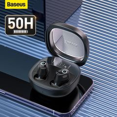 Tai Nghe Không Dây Baseus Bowie WM02 Plus True Wireless Earphones (Bluetooth V5.3, 50h sử dụng, Kích thước nhỏ gọn, Thời Trang, APP Control)