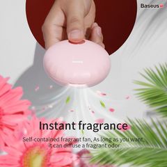 Máy khuếch tán hương nước hoa khô di động Baseus Portable Aromatherapy Diffuser (650mAh, with 2PCS Solid Perfumes)