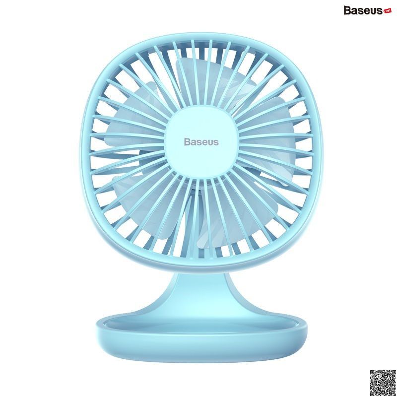 Quạt mini để bàn Baseus Baseus Pudding-Shaped Fan ( 3 mức tốc độ - Mini USB Air Cooling Fan Clip Desk Fan)