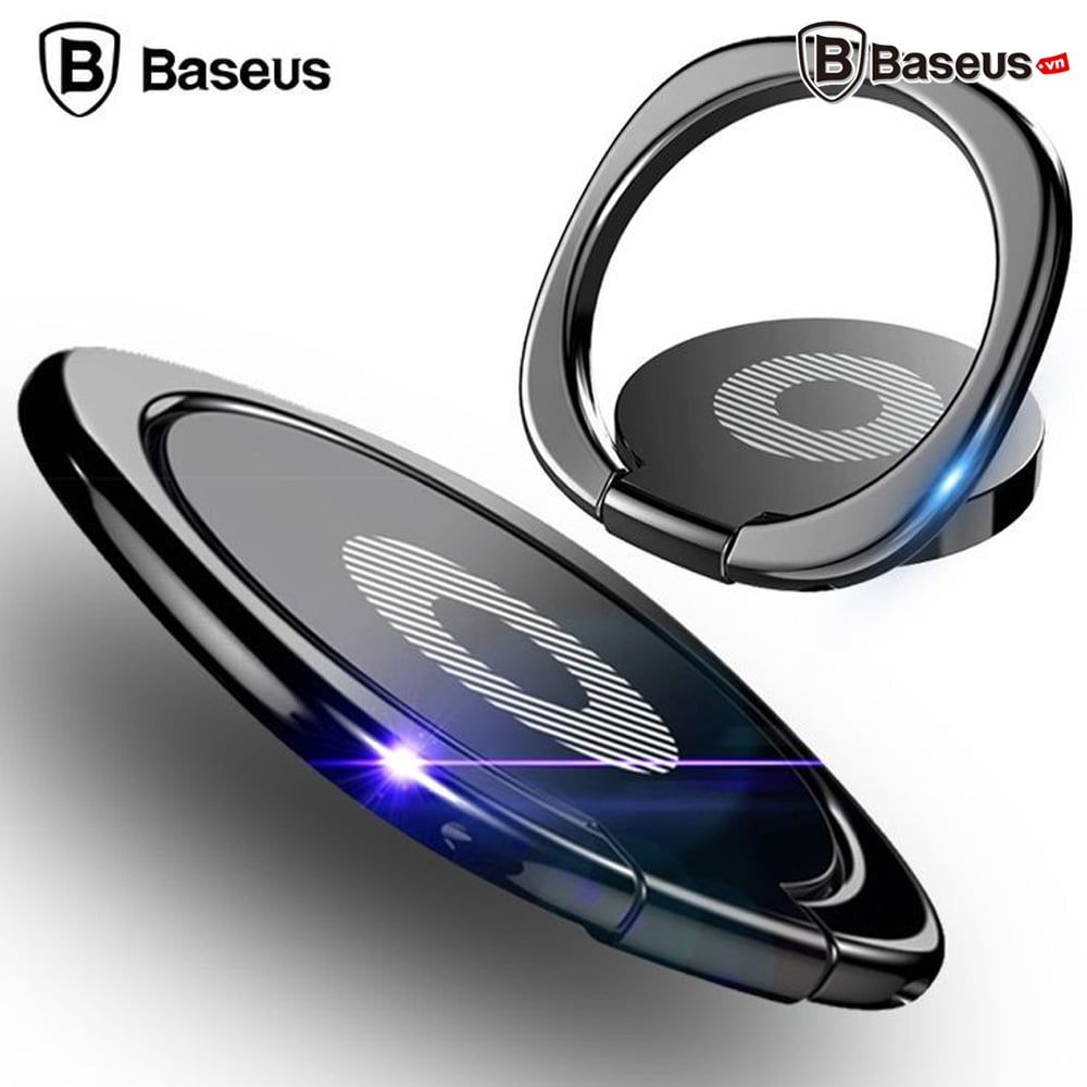 Nhẫn đeo tay chống đánh rơi điện thoại bằng kim loại cao cấp Baseus Ring Holder ( Baseus Privity Ring Bracket/ Finger Ring Holder)