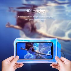 Túi hơi 4 lớp chống nước, chống chìm đa năng Baseus Safe Airbag Waterproof Case cho iPhone / Samsung (Waterproof Swimming Surfing Cover)