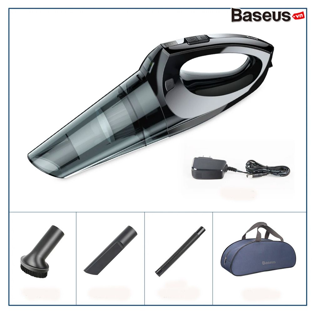 Máy hút bụi cầm tay Mini dùng trong xe hơi Baseus Shark One H-505 Car Vacuum Cleaner (4000 Pa / 65W, Wireless)