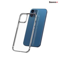 Ốp lưng Silicone dẻo trong suốt viền si màu Baseus Shining Case cho iPhone 12 Series (Soft TPU Silicone, Super Clear Case)