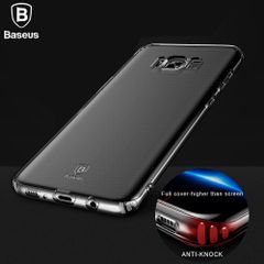Ốp lưng Silicone trong suốt chống bụi Baseus Simple Case cho Samsung Galaxy S8/ S8 Plus ( Soft Silicone, Dirt-resistant Case)