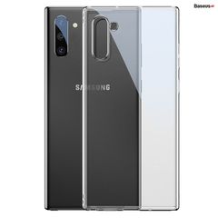 Ốp lưng Silicone chống sốc Baseus Simple Series Clear Case dùng cho Samsung Galaxy Note10/ 10 Plus ( Anti-fall, Transparent Soft TPU Case)