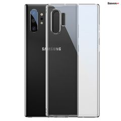 Ốp lưng Silicone chống sốc Baseus Simple Series Clear Case dùng cho Samsung Galaxy Note10/ 10 Plus ( Anti-fall, Transparent Soft TPU Case)