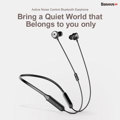 Tai nghe thể thao, chống ồn chủ động Baseus SIMU S15 (Active Noise Reduction, ANC Wireless Sport Earphone)