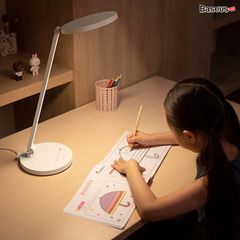 Đèn để bàn bảo vệ mắt Baseus Smart Eye Series Full Spectrum Eye-protective Desk Lamp (Tần số quét cao, điều chỉnh tông màu ánh sáng, chống chói, chống mõi mắt, chống cận)