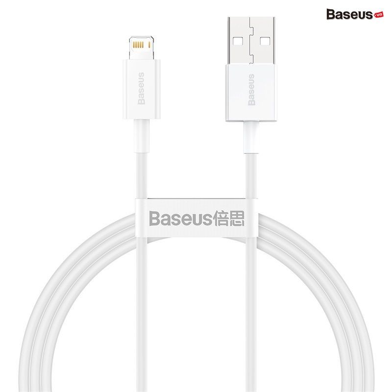 Cáp sạc nhanh lightning Baseus Superior Series Fast Charging Data Cable cho iPhone/iPad (2.4A, 480Mbps, Fast charge, ABS/TPE Cable)