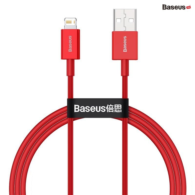 Cáp sạc nhanh lightning Baseus Superior Series Fast Charging Data Cable cho iPhone/iPad (2.4A, 480Mbps, Fast charge, ABS/TPE Cable)