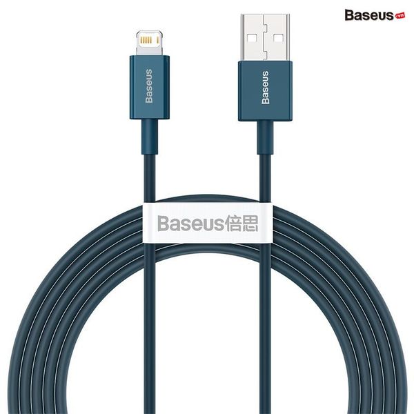 Cáp sạc nhanh lightning Baseus Superior Series Fast Charging Data Cable cho iPhone/iPad (2.4A, 480Mbps, Fast charge, ABS/TPE Cable)