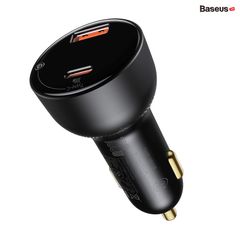 Tẩu sạc công suất cao 100W Superme Digital Display PPS Dual Quick Charger Car Charger (100W, 12V đến 24V)