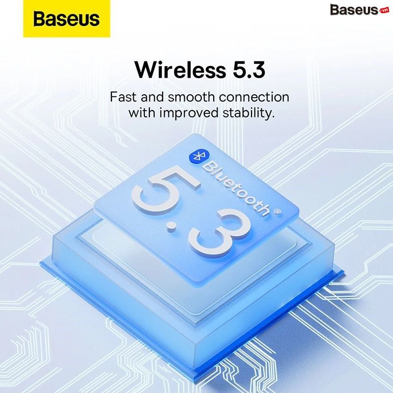 Tai nghe Bluetooth Baseus Bowie EZ10 True Wireless Mini in ear Thể Thao (V5.3, 25H, AAC/SBC, App, No-delay & HD Hifi Gaming Earbuds)