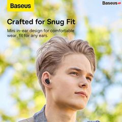 Tai nghe Bluetooth Baseus Bowie EZ10 True Wireless Mini in ear Thể Thao (V5.3, 25H, AAC/SBC, App, No-delay & HD Hifi Gaming Earbuds)