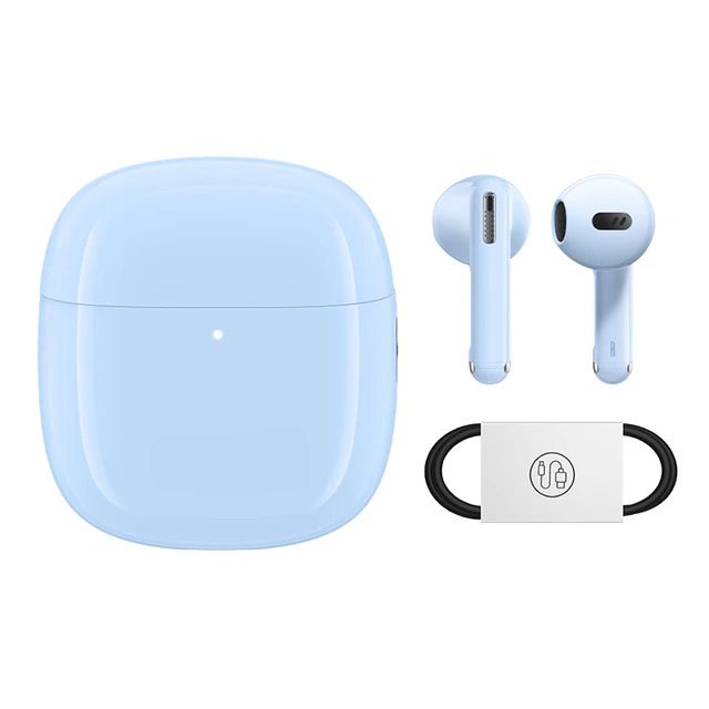 Tai Nghe Bluetooth Baseus WX5 True Wireless Earphone 4-Mic ENC Call Earbuds 30 Hours (Bluetooth 5.3, 0.06' Low Latency TWS Earphones)