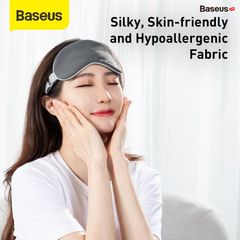 Miếng che mắt khi ngủ / nghỉ ngơi Baseus Thermal Series Eye Cover (with 2 Packs of Hot Compress Patches for Replacement)