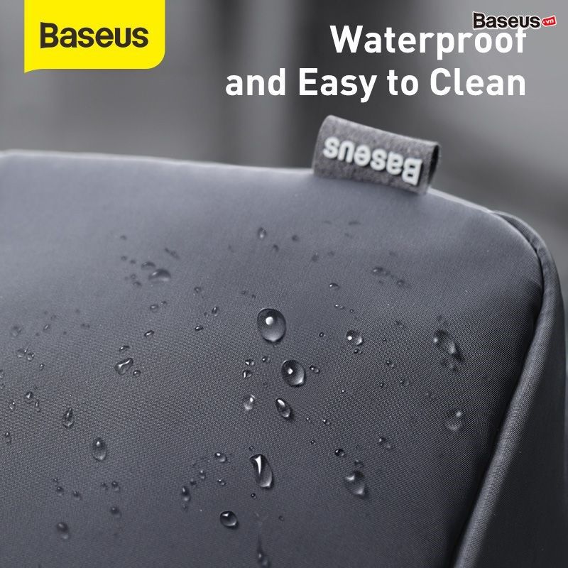 Túi phụ kiện vải dù chống thấm nước Baseus Track Series Extra (Waterproof/Dirt-resistant, Double Case, Digital Device Storage Bag)